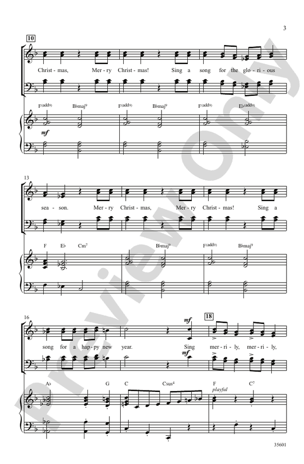 Merry Christmas, Merry Christmas (from Home Alone 2) – SATB Choral Octavo (Digital Download)