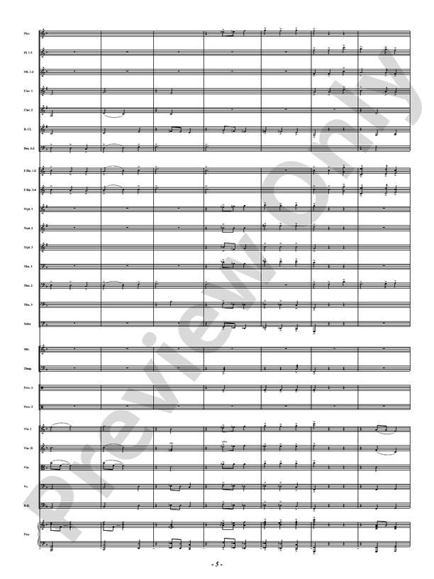 Sound the Amen - Full Orchestra Conductor Score & Parts (Digital Download)