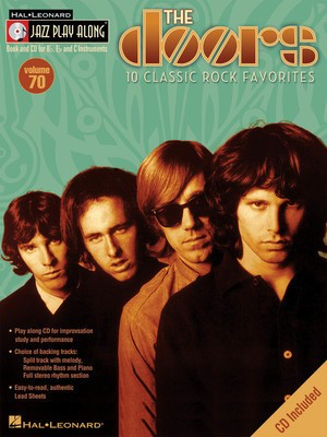 The Doors - Jazz Play-Along Volume 70 - Bb Instrument|Bass Clef Instrument|C Instrument|Eb Instrument Hal Leonard Lead Sheet /CD