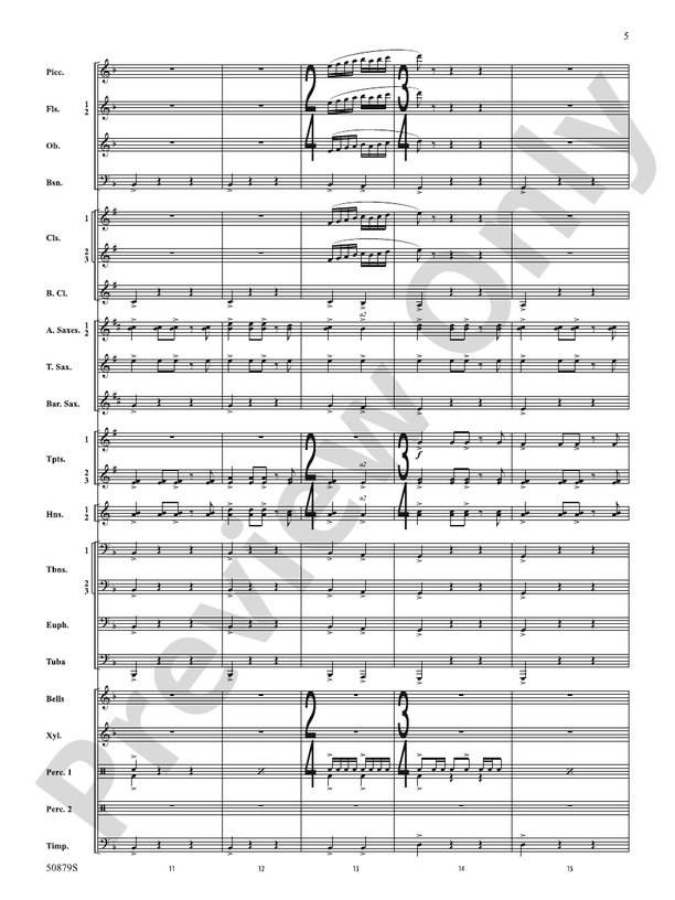Journey of a Comet – Concert Band Conductor Score & Parts (Digital Download)