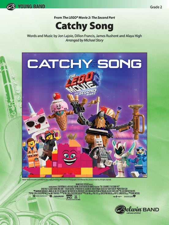 Catchy Song - Concert Band Conductor Score & Parts (Digital Download)