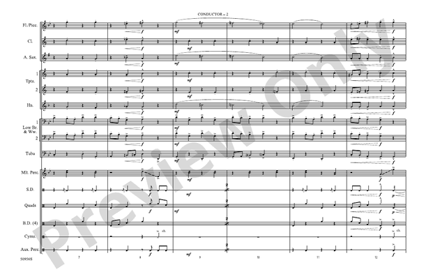 Oompa Loompa Doompadee-Doo – Marching Band Conductor Score & Parts (Digital Download)