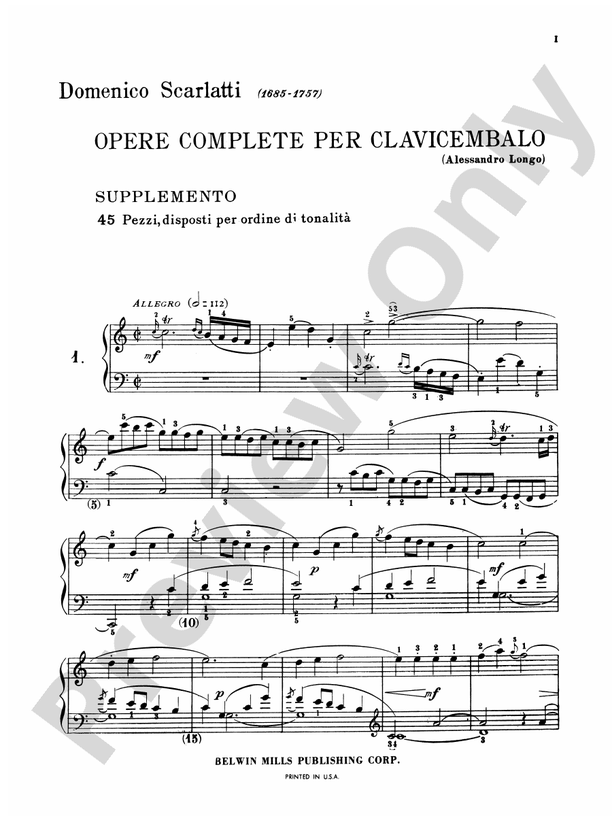 Scarlatti - The Complete Works, Volume XI - Piano Solo (Digital Download)