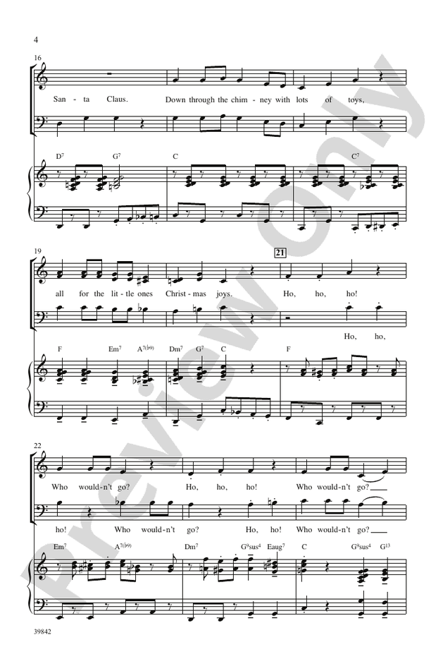 Jolly Jingle Christmas Medley – 3 Part Mixed Choral Octavo (Digital Download)