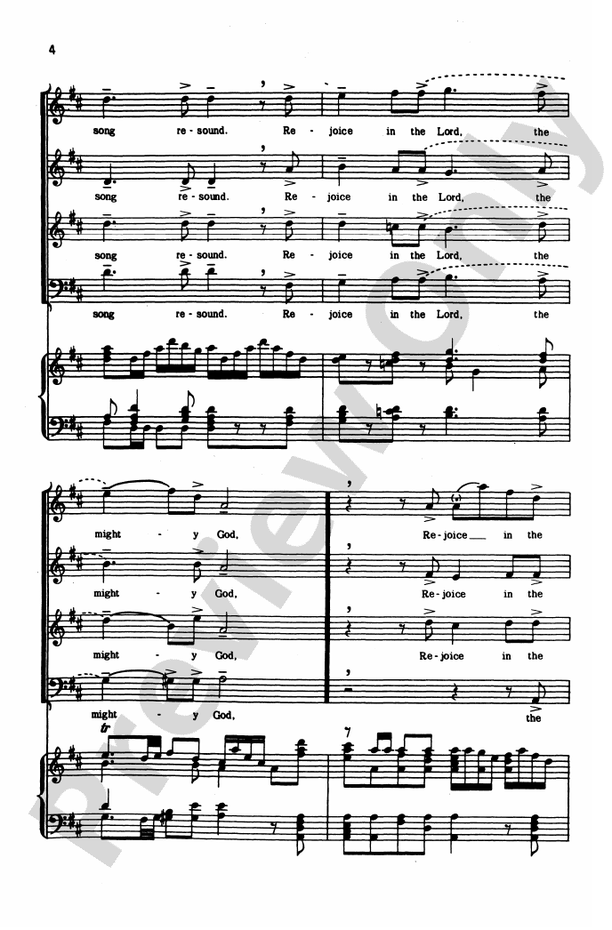 Awake the Harp - SATB Choral Octavo (Digital Download)