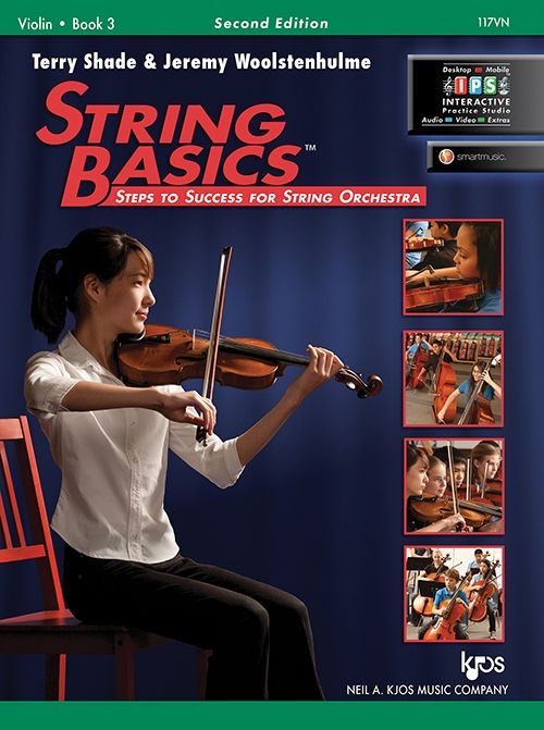 String Basics Book 3 - Violin Part by Shade/Woolstenhulme Kjos 117VN