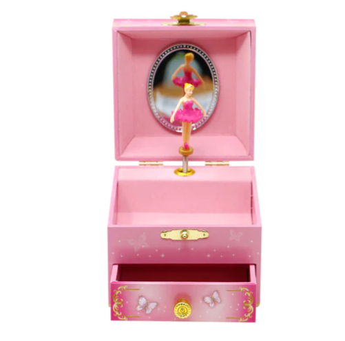 Butterfly Ballet Musical Jewellery Box 10.5W x 8.5H x 10.5D cm
