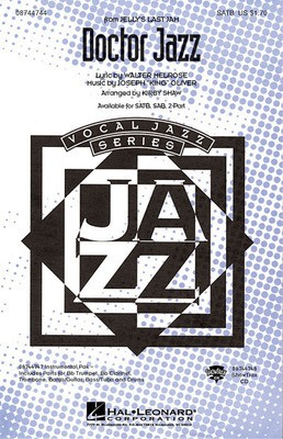 Doctor Jazz - Joseph King Oliver - SAB Kirby Shaw Hal Leonard Choral Score Octavo