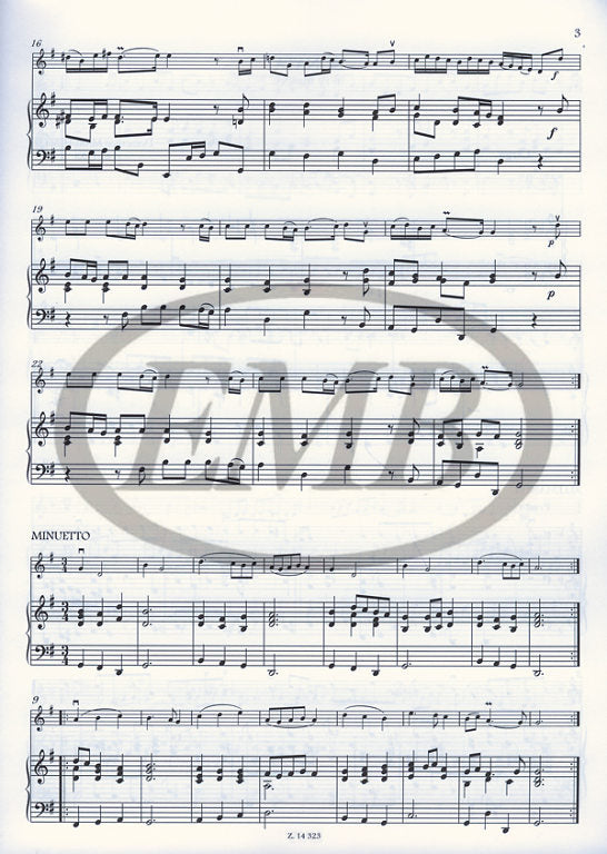 9 Easy Sonatas of the Italian Baroque - Violin/Basso Continuo EMB Z14323