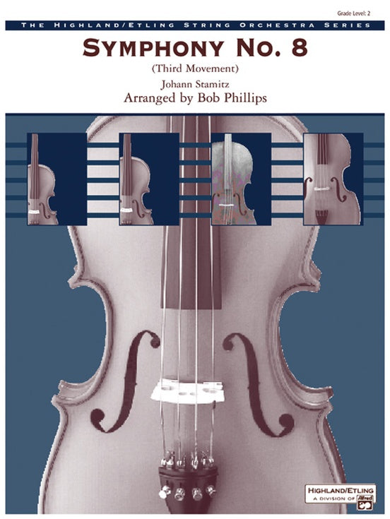 Symphony No. 8 – String Orchestra Conductor Score & Parts (Digital Download)