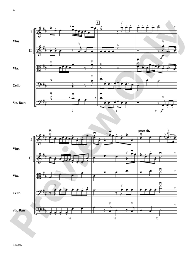 Battalia – String Orchestra Conductor Score & Parts (Digital Download)