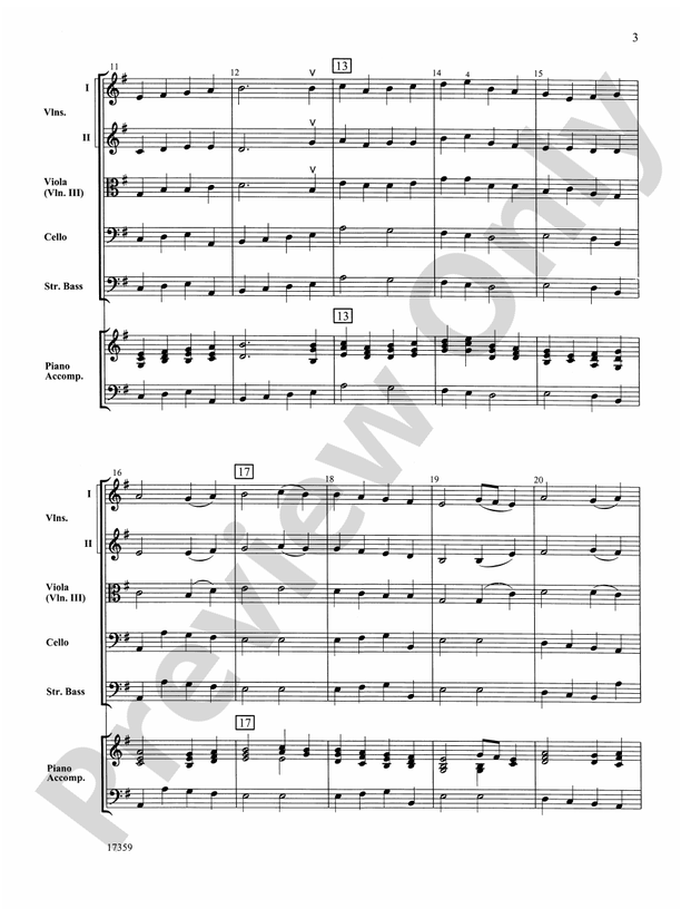 A Christmas Suite – String Orchestra Conductor Score & Parts (Digital Download)