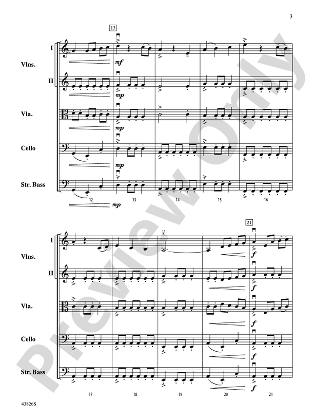 Iroquois Journey – String Orchestra Conductor Score & Parts (Digital Download)