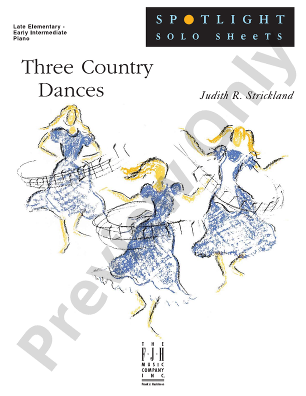 Three Country Dances - Piano (Digital Download)