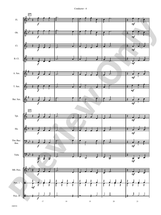 Belwin Very Beginning Band Kit #2 - Concert Band Conductor Score & Parts (Digital Download)