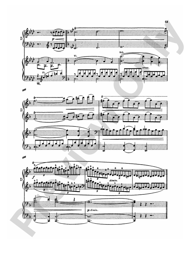 Brahms - Piano Works, Volume III (2 Concertos, Paganini Variations & Waltzes) - Piano Solo (Digital Download)