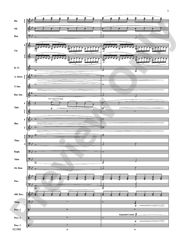 Cheaha Sketches - Concert Band Conductor Score & Parts (Digital Download)