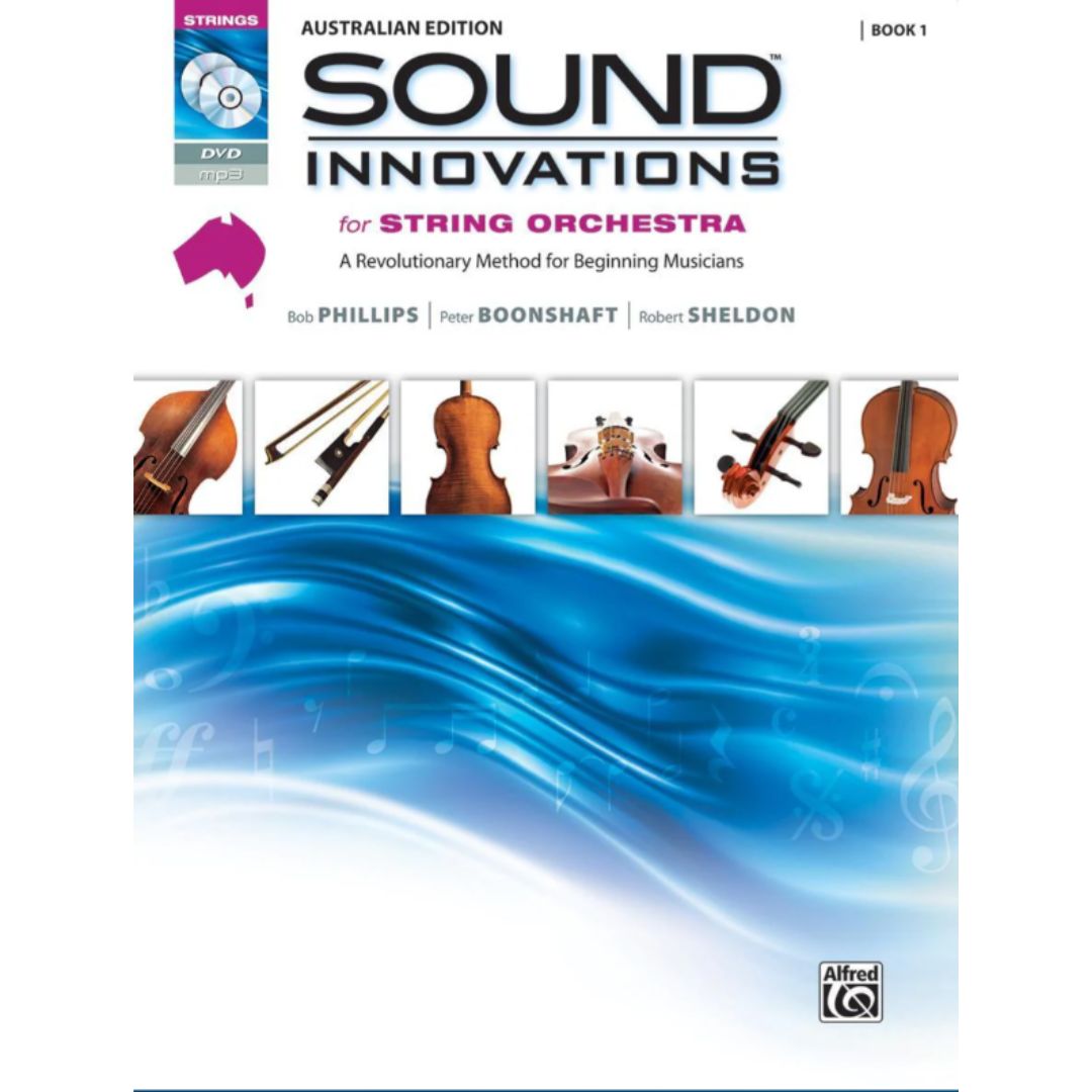 Sound Innovations Aust. Piano Accompaniment Strings Book 1 Book/OLA - Alfred