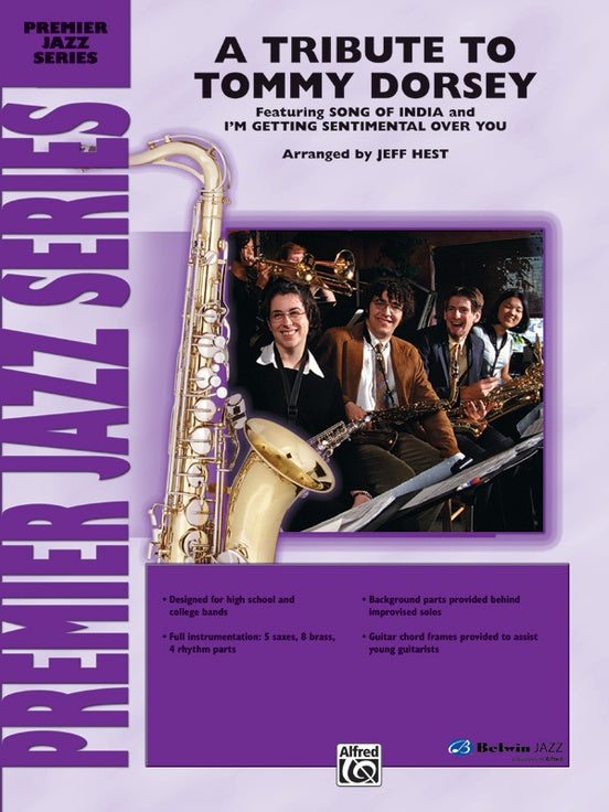 A Tribute to Tommy Dorsey - Jazz Ensemble Conductor Score & Parts(Digital Download)