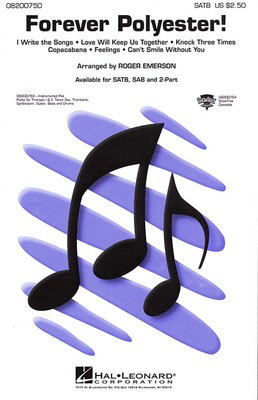 Forever Polyester! - SATB Roger Emerson Hal Leonard Octavo