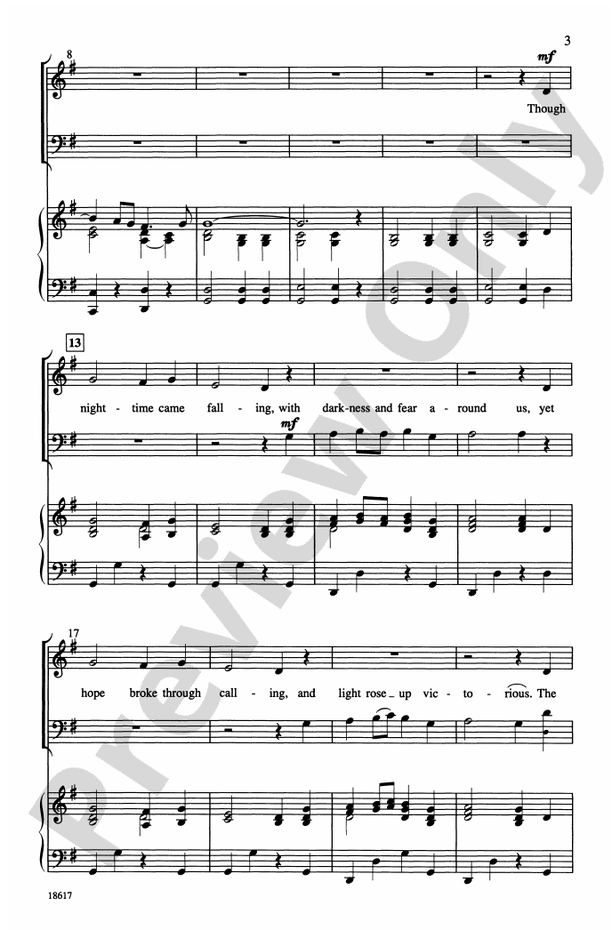 Freedom Song – 3-Part Mixed/SATB Choral Octavo (Digital Download)