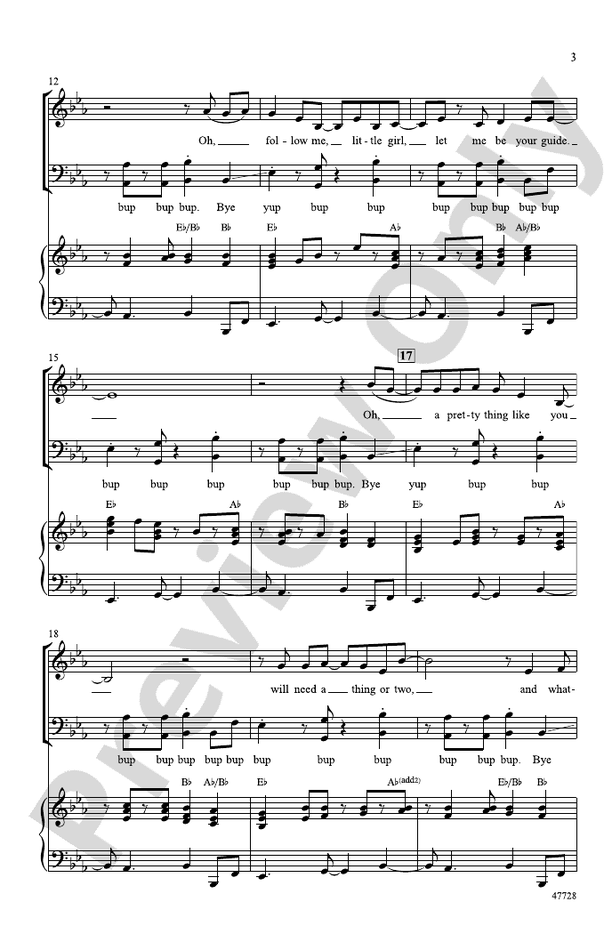 Mama Will Provide – SATB Choral Octavo (Digital Download)