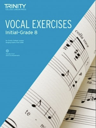 Trinity Vocal Exercises 2018 Initial-Grade 8 Bk/Cd - Trinity