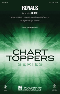 Royals - Ella Yelich O'Connor|Joel Little - SAB Roger Emerson Hal Leonard Octavo