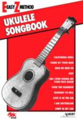 EZ Method Ukulele Songbook - Red - Ukulele Sasha Music Publishing Softcover