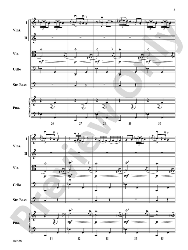 Danza Ritual del Fuego - String Orchestra Conductor Score & Parts (Digital Download)