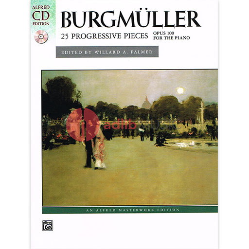 Burgmuller - 25 Progressive Pieces Op100 - Piano/CD Alfred 22524