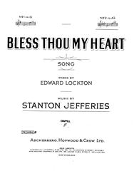 Bless Thou My Heart (Archive pages) - Ab Major Vocal/Piano (Digital Download)