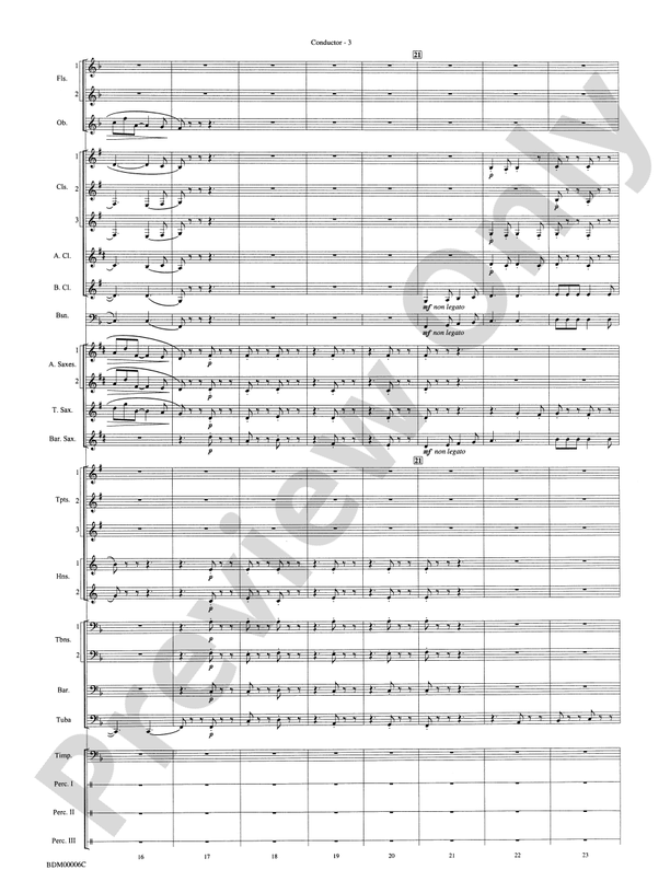 Children's March - Concert Band Conductor Score & Parts (Digital Download)