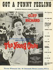 Got A Funny Feeling (from 'The Young Ones') - Cliff Richard - PVG (Digital Download)