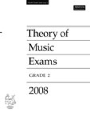 A B Theory Of Music Paper Gr 2 2008 -