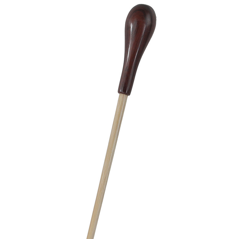 Conductors Baton - Takt 15" Wooden Stick with Pear-Shaped Rosewood Handle with Mother-of-Pearl Parisian Eye