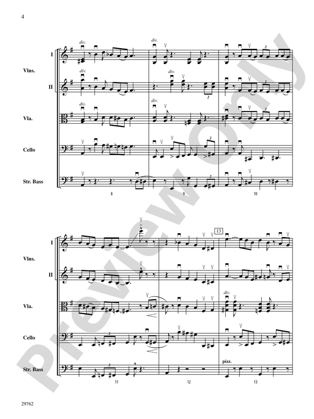 Steel City Strut – String Orchestra Conductor Score & Parts (Digital Download)