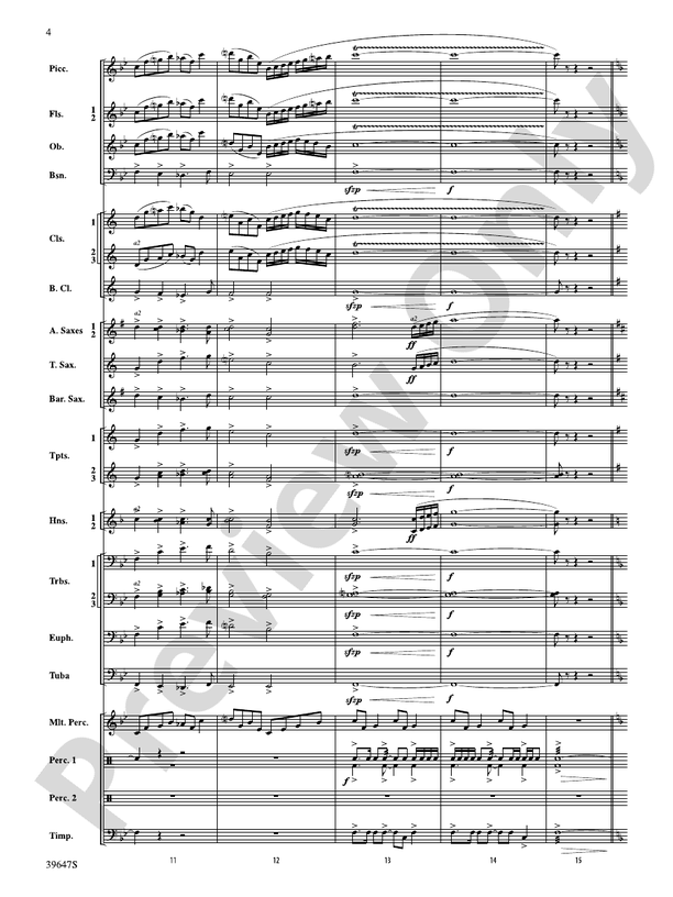 Oak Island Odyssey - Concert Band Conductor Score & Parts (Digital Download)