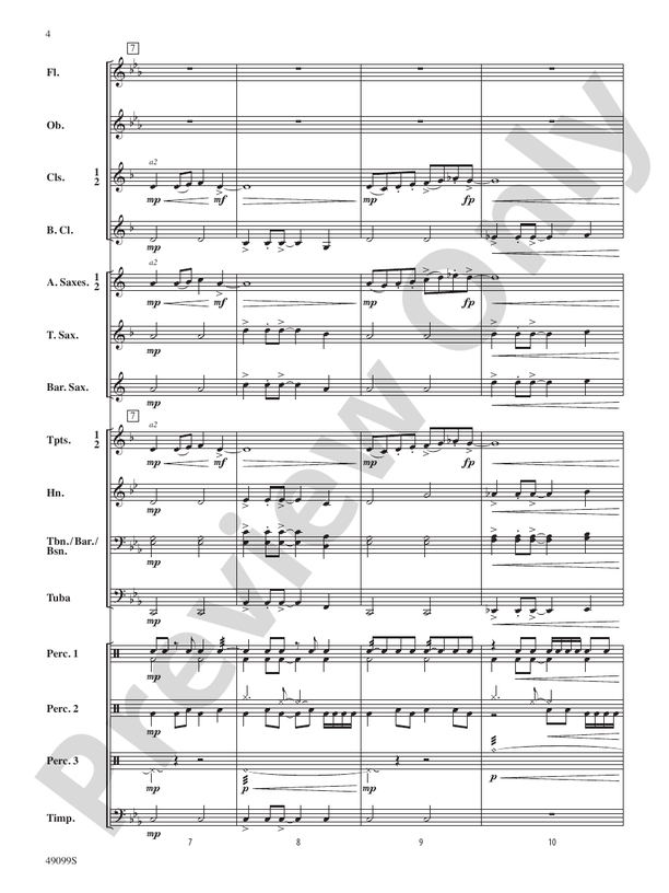 Watch Out! - Concert Band Conductor Score & Parts (Digital Download)