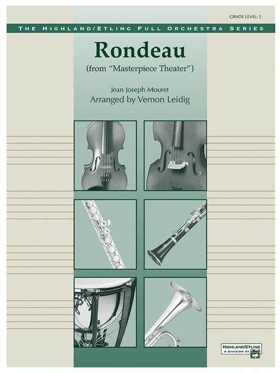Rondeau (Theme from Masterpiece Theatre) – Full Orchestra Conductor Score & Parts (Digital Download)