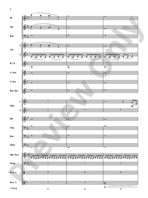 Harry Potter and the Deathly Hallows, Part 1, Selections from - Concert Band Conductor Score & Parts (Digital Download)