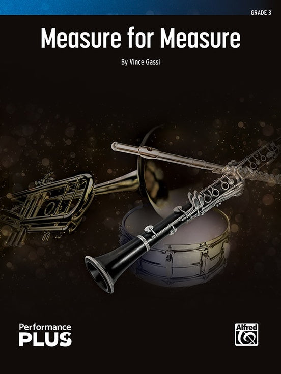 Measure for Measure – Concert Band Conductor Score & Parts (Digital Download)