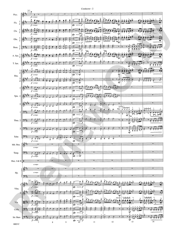 A Christmas Festival – Belwin Concert Full Orchestra Conductor Score & Parts (Digital Download)