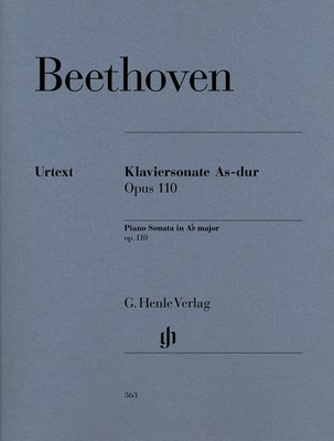 Piano Sonata in A flat major Op 110