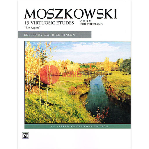 Moszkowski - 15 Etudes Op 72 - Piano Solo Alfred 4859
