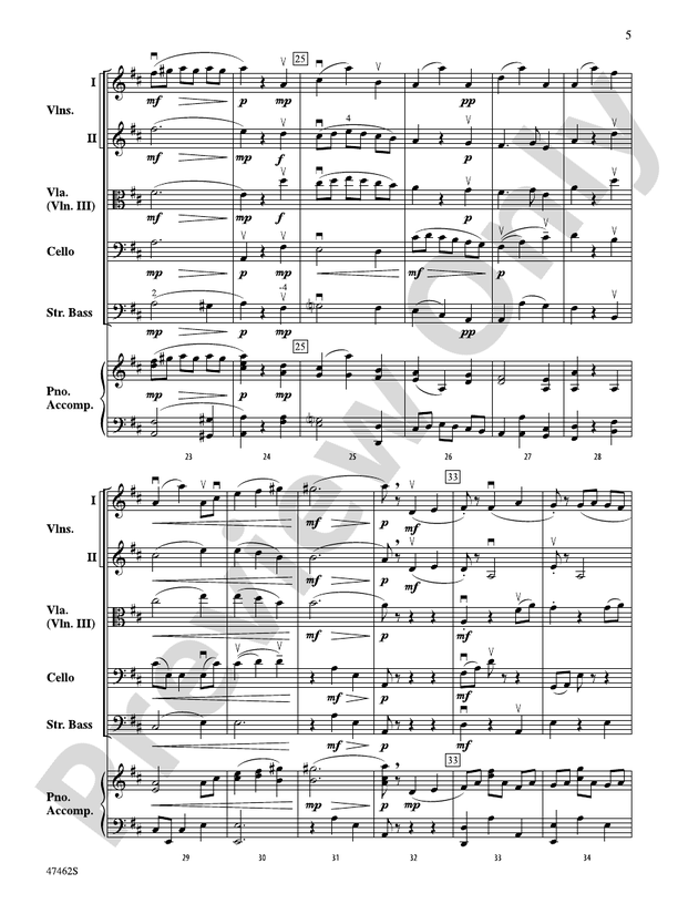 Rondino - String Orchestra Conductor Score & Parts (Digital Download)