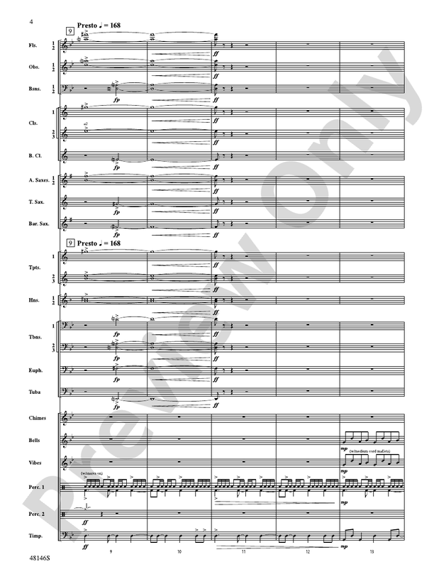 With Zeal Unceasing - Concert Band Conductor Score & Parts (Digital Download)