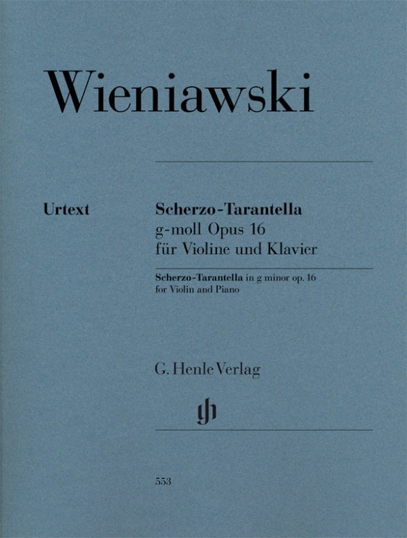 Scherzo Tarantella Op 16 Violin/Piano