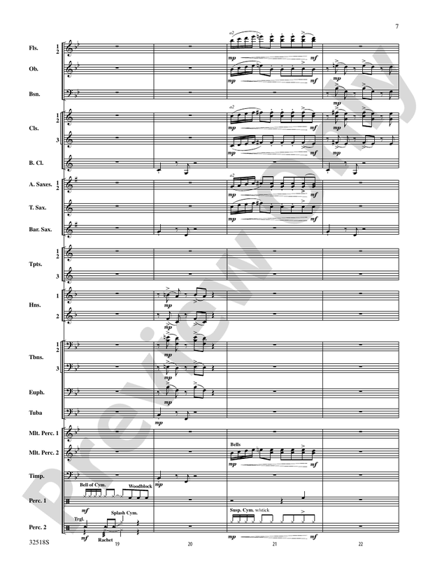 A Day in the Life (Grade 3.5) - Concert Band Conductor Score & Parts (Digital Download)