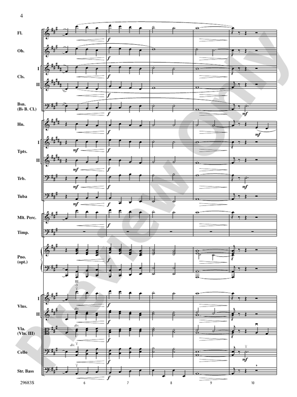 I Knew I Loved You – Full Orchestra Conductor Score & Parts (Digital Download)